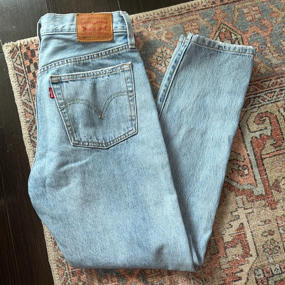 Women’s Levi 501s